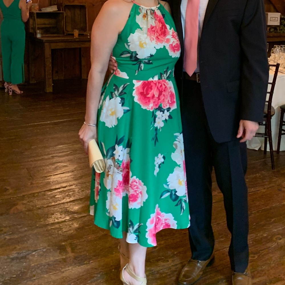 ElizaJ Floral Cocktail Dress Size 12